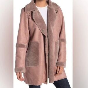 Lucky Brand Mauve Teddy Jacket